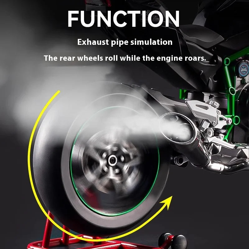 1:6 Scale Superbike Replica with Exhaust Smoke & Engine Sound