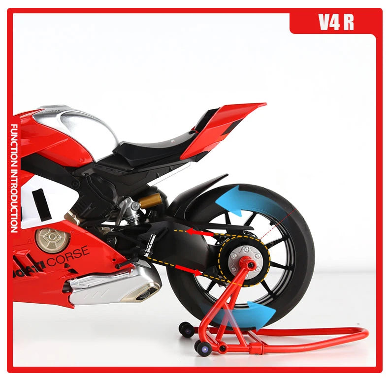 1:6 Scale Superbike Replica with Exhaust Smoke & Engine Sound