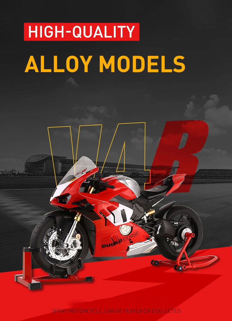 1:6 Scale Superbike Replica with Exhaust Smoke & Engine Sound