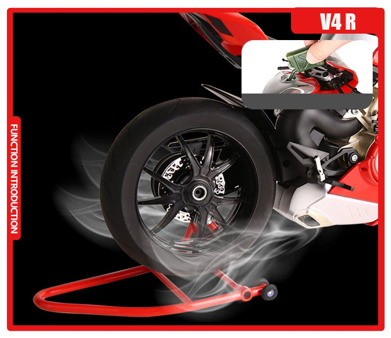 1:6 Scale Superbike Replica with Exhaust Smoke & Engine Sound
