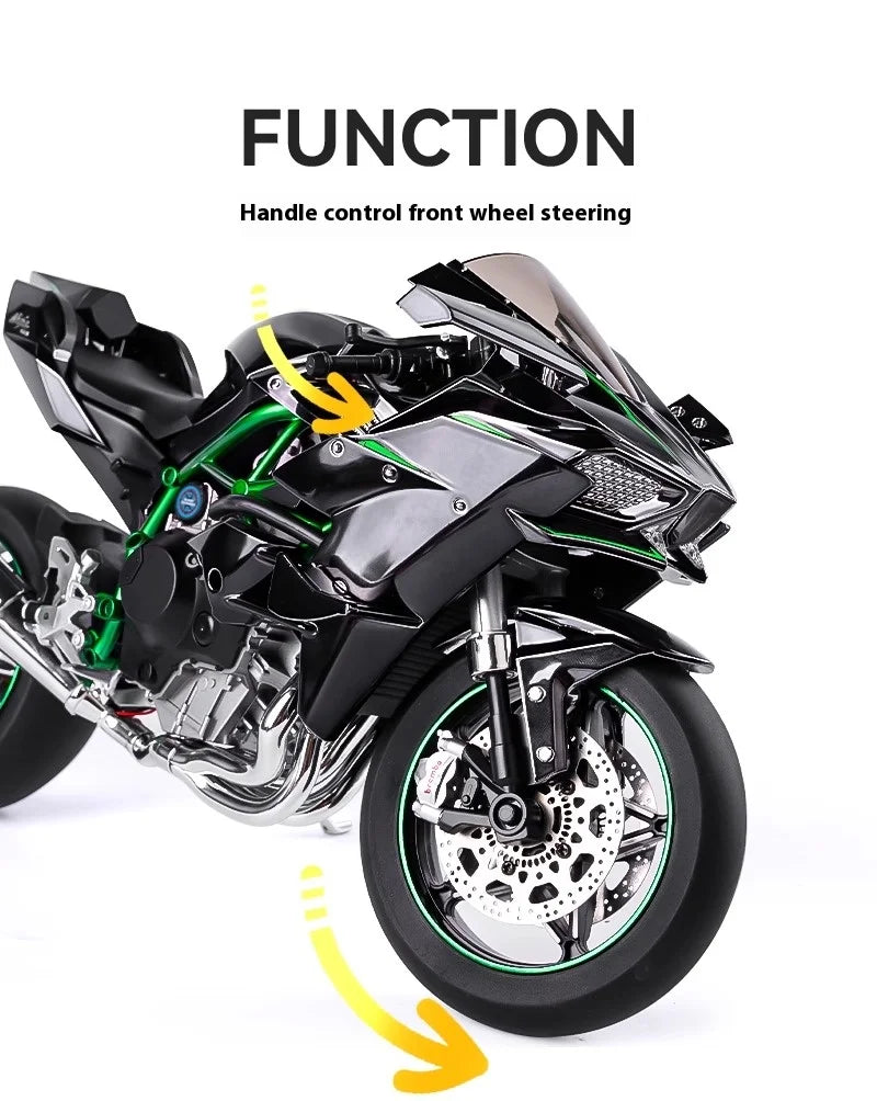1:6 Scale Superbike Replica with Exhaust Smoke & Engine Sound