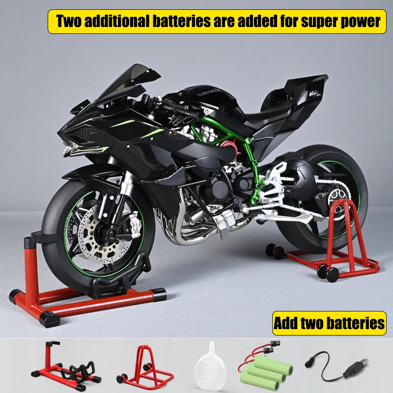 1:6 Scale Superbike Replica with Exhaust Smoke & Engine Sound