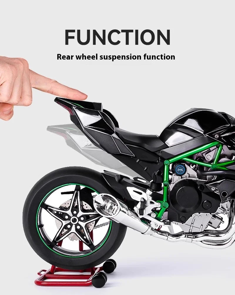 1:6 Scale Superbike Replica with Exhaust Smoke & Engine Sound