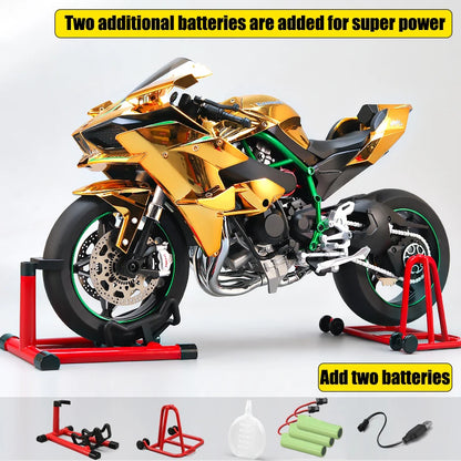 1:6 Scale Superbike Replica with Exhaust Smoke & Engine Sound