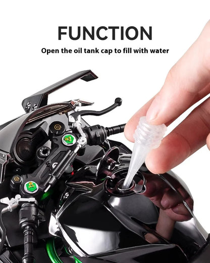 1:6 Scale Superbike Replica with Exhaust Smoke & Engine Sound